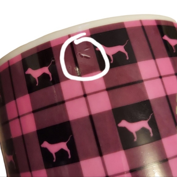 Lot Of 2 Victoria's Secret University Of Pink 16 Oz. Mugs Never Used! - Picture 9 of 11